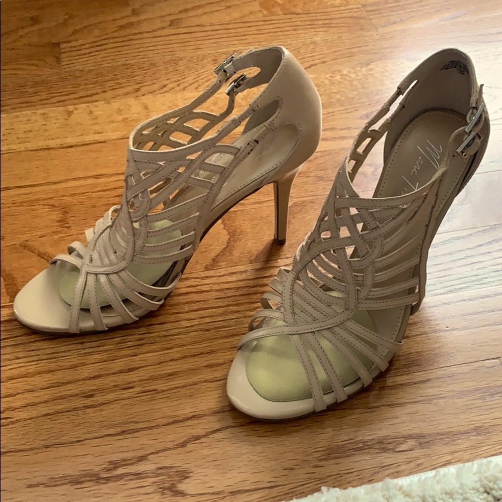 Strappy heels